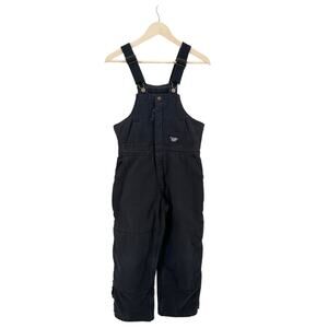 Walls Zip-Up Coveralls Blizzard Pruf Youth Black XL 16/18 Overall Jumpsuit Warm
